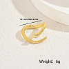 Brass Cuff Open Rings for Women GX4142-5