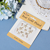 12Pcs 4 Style Brass Micro Pave Cubic Zirconia Pendants KK-BBC0019-51-5