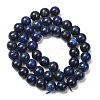 Round Dyed & Natural Lapis Lazuli Gemstone Bead Strands G-J333-05-8mm-7