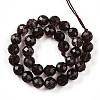 Natural Smoky Quartz Beads Strands G-S345-6mm-19-3