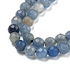 Natural Blue Aventurine Beads Strands G-E571-A10-04-4