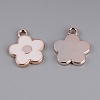 CCB Plastic Enamel Pendants KY-WH0084-08B-1