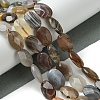 Natural Botswana Agate Beads Strands G-H004-B02-03-2