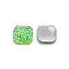 Resin Cabochons RESI-WH0026-02B-1