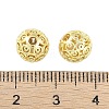 Brass Hollow Beads KK-A226-07C-G-3