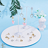 80Pcs 2 Colors 201 Stainless Steel Stud Earring Findings STAS-DC0011-33-5