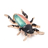 Beetle Enamel Pins JEWB-E041-14KCG-01-2