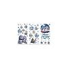 3 Sheets 3 Styles PVC Waterproof Decorative Stickers DIY-WH0404-171-8