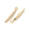 SHEGRACE Brass Micro Pave Cubic Zirconia Pendants XGRQ3D897-502G-2
