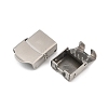 304 Stainless Steel Watch Band Clasps STAS-U055-01D-P-2