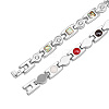 SHEGRACE Stainless Steel Panther Chain Watch Band Bracelets JB661A-6