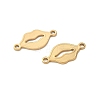 304 Stainless Steel Links Connector Charms STAS-K252-17G-2