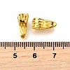 Hollow Brass Snap on Bails KK-XCP0002-07G-3