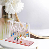 Acrylic Earrings Display Stands EDIS-WH0031-20A-5