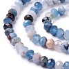 Natural Aquamarine Beads Strands G-C003-03-3