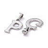 304 Stainless Steel Pendants STAS-F106-95P-01-2