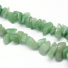 Natural Green Aventurine Stone Bead Strands X-G-R192-B19-1