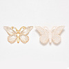 Transparent Acrylic Pendants TACR-R140-08A-2