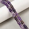 Natural Amethyst Beads Strands G-P595-B05-01-1
