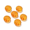 Autumn Theme Transparent Acrylic Beads X-PL712Y-5-2