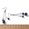 Natural Gemstone Dangle Earrings Sets EJEW-JE02813-5