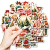 50Pcs Christmas Eve Theme Cartoon Paper Stickers X-DIY-P085-11-4