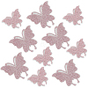 10Pcs 2 Styles Glass Rhinestone Car Stickers STIC-GF0001-42C-1