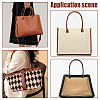   4Pcs 2 Colors PU Imitation Leather Sew On Bag Handles FIND-PH0006-34-6