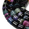 Natural Agate Beads Strands G-F820-P01-01F-4