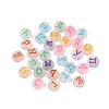 Luminous Transparent Acrylic Beads TACR-Q013-07B-3