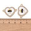 Alloy Enamel MAKKAH Links Connector Charms FIND-K030-01A-01-3