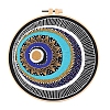 DIY Evil Eye Pattern Embroidery Painting Kits PW-WG85031-02-1