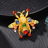 Beas Alloy Colorful Rhinestone Brooch for Backpack Clothes PW-WG3F6A3-01-2