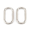 Zinc Alloy Spring Gate Rings PALLOY-L233-07A-P-1
