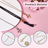 6Pcs 3 Styles Waxed Cord & 304 Stainless Steel Macrame Pouch Empty Stone Holder Pendant Slider Necklace Making NJEW-SC0001-88-6