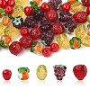 10Pcs Handmade Lampwork Beads LAMP-YW0001-40-2