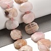 Natural Morganite Beads Strands G-H078-B20-01-2