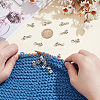 DIY Cube with Number 0~9 Knitting Tool Sets HJEW-NB00198-3
