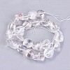 Natural Quartz Crystal Beads Strands G-I201-C-1