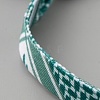 Ethnic Style Polyester Cord Braided Bracelets for Men Women BJEW-WH0022-66A-2