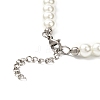 Glass Pearl Beaded Necklace NJEW-JN03733-5