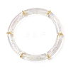 UV Plating Acrylic Bracelets for Women BJEW-JB12949-2