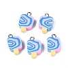 Handmade Polymer Clay Pendants CLAY-Q253-07P-08-1