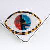 Eye Shape PVC Claw Hair Clips WG23793-05-1