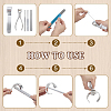 Carbon Alloy Bangle Size Adjuster Pliers AJEW-WH0481-641-4