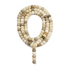 Natural Bodhi Root Beads Strand WOOD-B010-A01-10x8mm-3