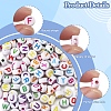 111G Craft Acrylic Horizontal Hole Letter Beads SACR-FS0001-35-2