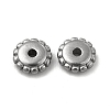 Non-Tarnish 304 Stainless Steel Disc Beads STAS-P319-14B-P-1