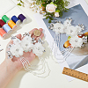 Flower Polyester Ornament Accessories DIY-WH0591-152-3