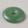 Natural Green Aventurine China Safety Buckle Pendants G-WH0030-21A-08-2